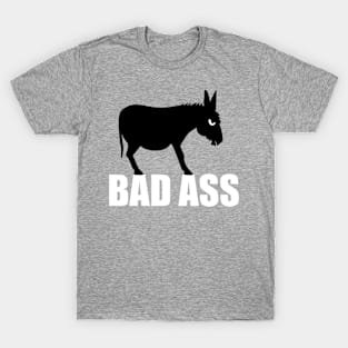 Angry Animals: Bad Ass Donkey T-Shirt